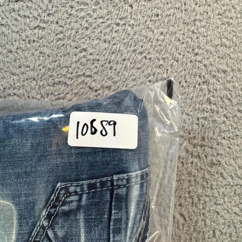 BKE Jake Straight Leg Mens Medium Wash Blue Denim Jeans 34x29 Comfort Stretch